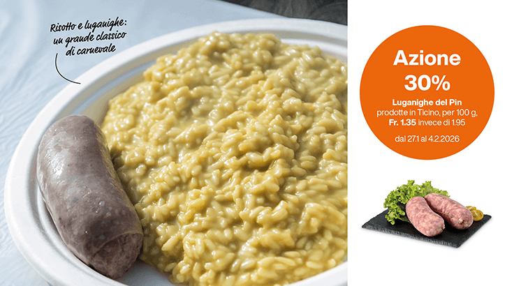 img sett05 Luganighe del Pin Risotto e luganighe, piatto tradizionale.