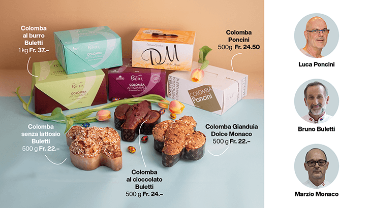 img sett12 Colomba burro Buletti Colomba cioccolato Buletti Colomba senza lattosio Buletti Colomba Poncini Colomba Gianduia Dolce Monaco