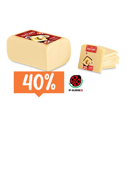 migros ticino offerte weekend 26 sett 31 Raclette al naturale Raccard IP SUISSE