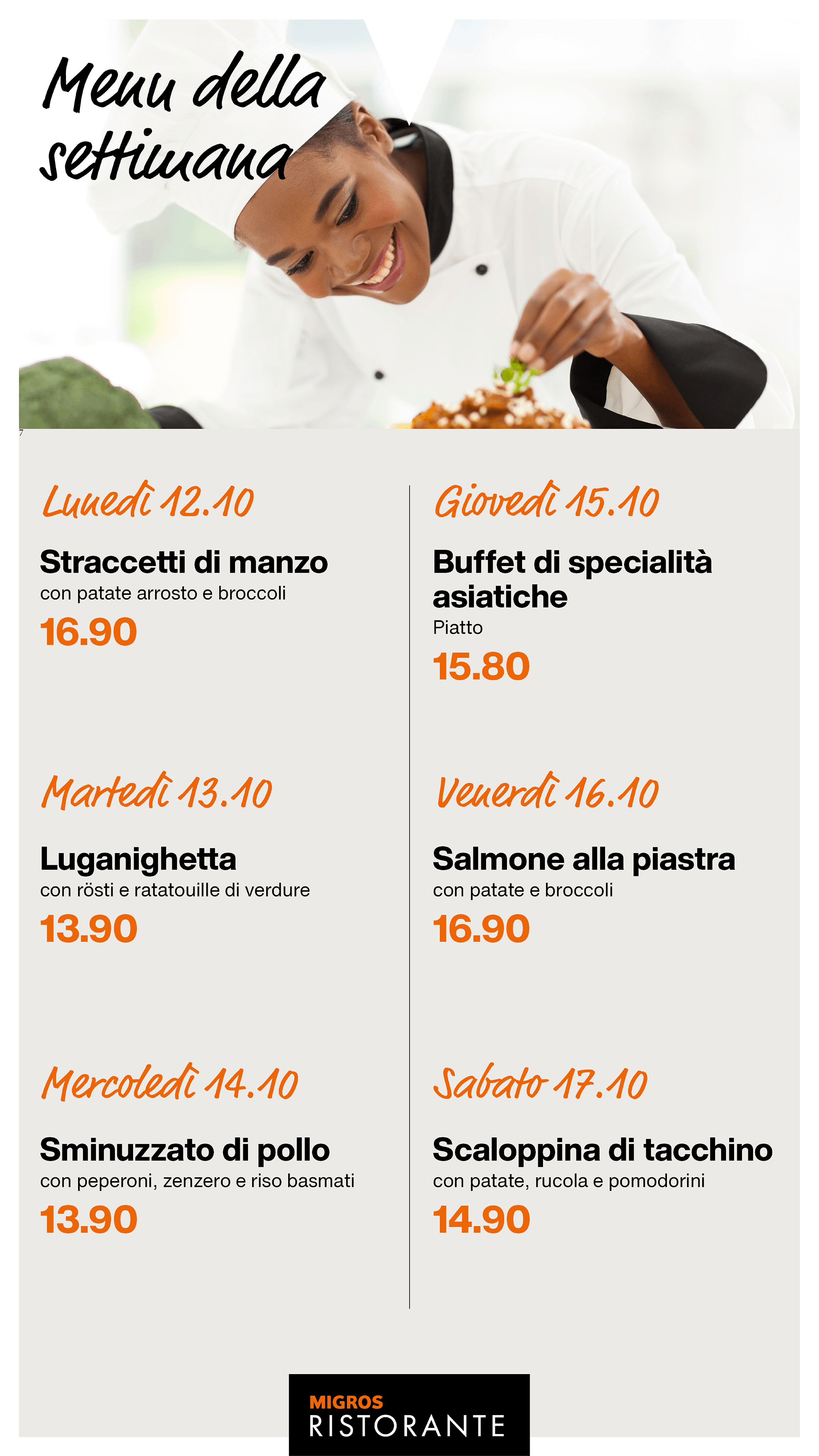 Ricette della settimana