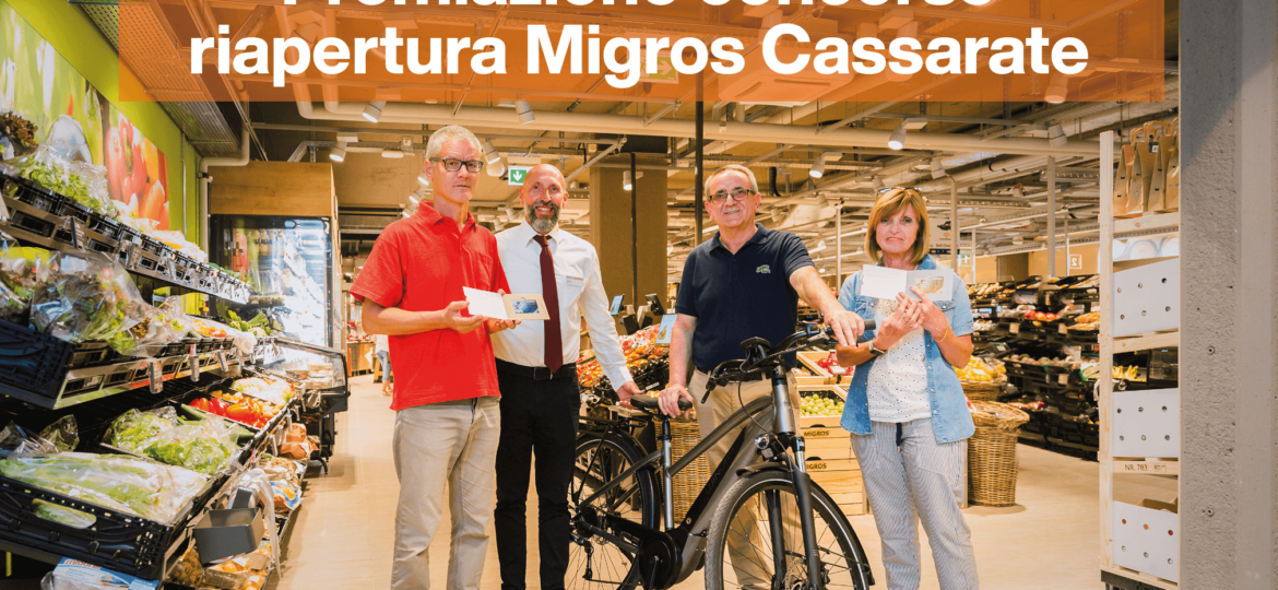 img-redazionale-Premiazione concorso riapertura Migros Cassarate