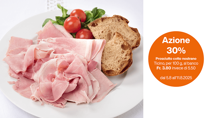 Sapori del territorio Prosciutto cotto nostrano