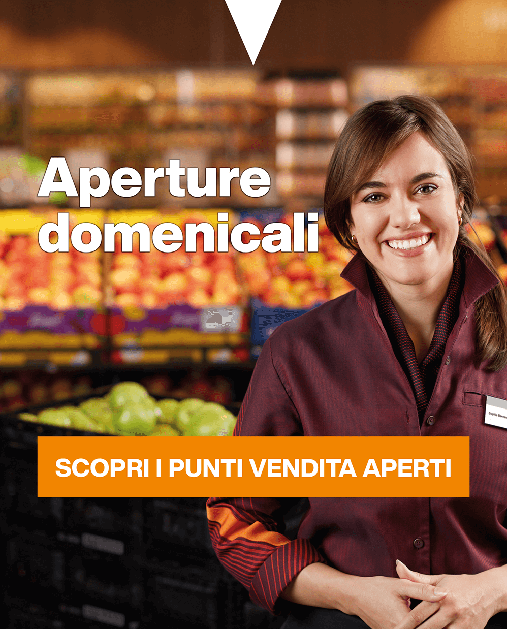 slider mobile Aperture straordinarie domenicali dal 01 03 2026 al 25 10 2026