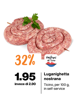 migros ticino azioni 2026 sett 13 Luganighetta nostrana migros ticino azioni 2026 sett 13 Luganighetta nostrana