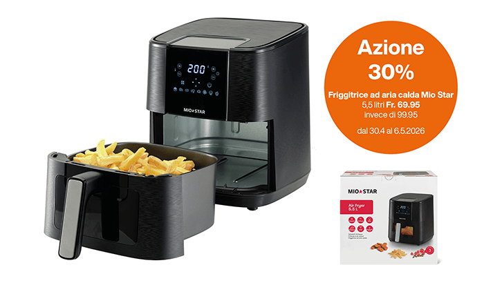 img sett18 Friggitrice ad aria calda Mio Star