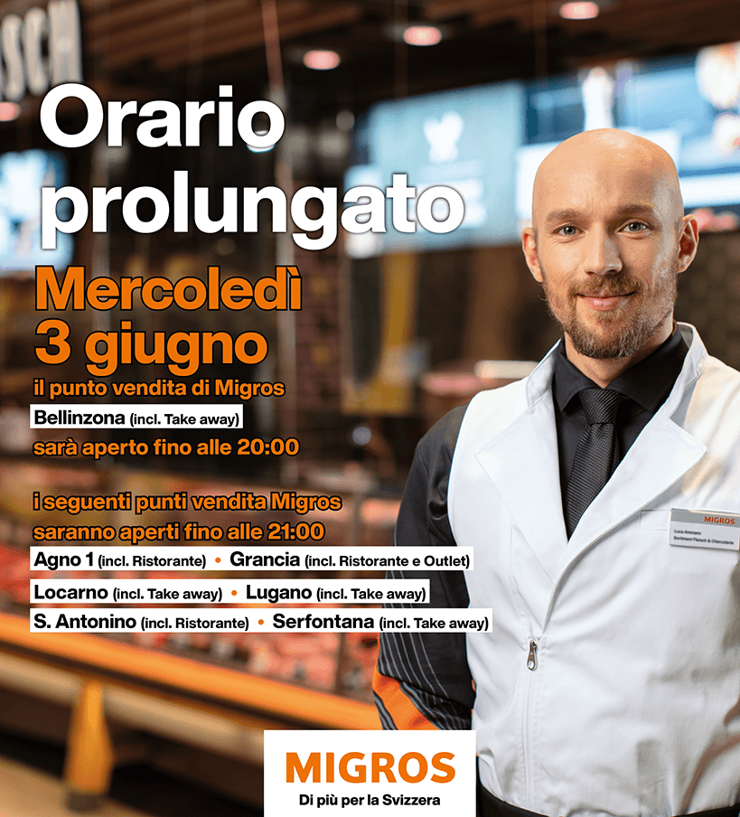 img landing Orario prolungato mercoledì 03 06 2026