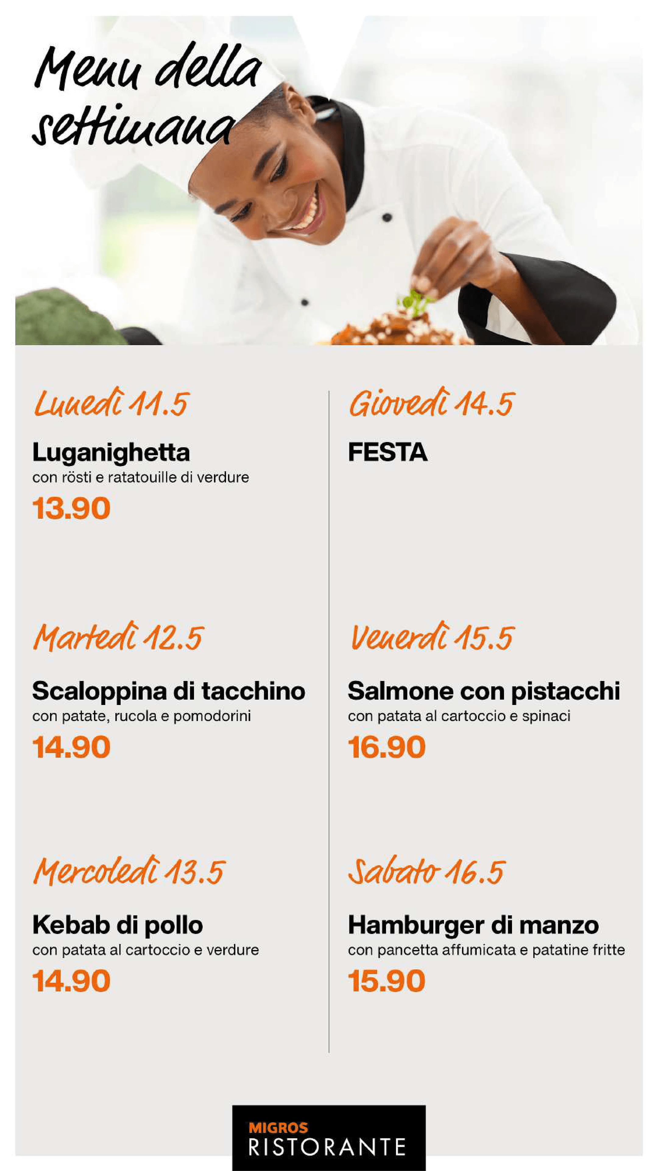 menu settimana 20