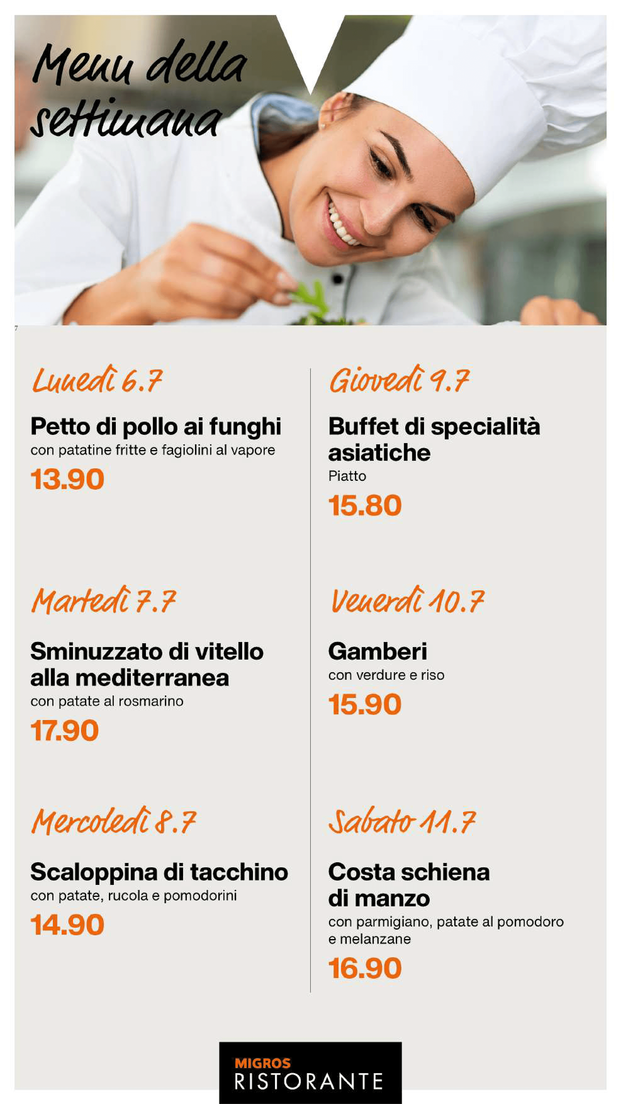 menu settimana 28