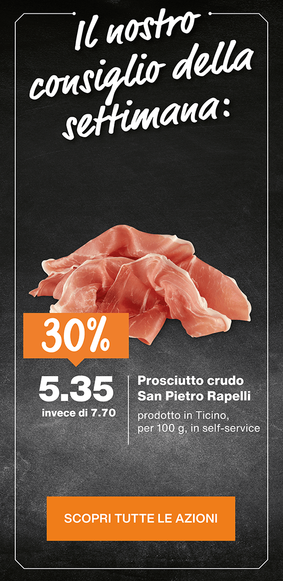 migros ticino azioni 2026 sett 27 Prosciutto crudo San Pietro Rapelli