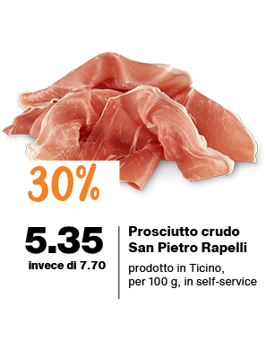 migros ticino azioni 2026 sett 27 Prosciutto crudo San Pietro Rapelli