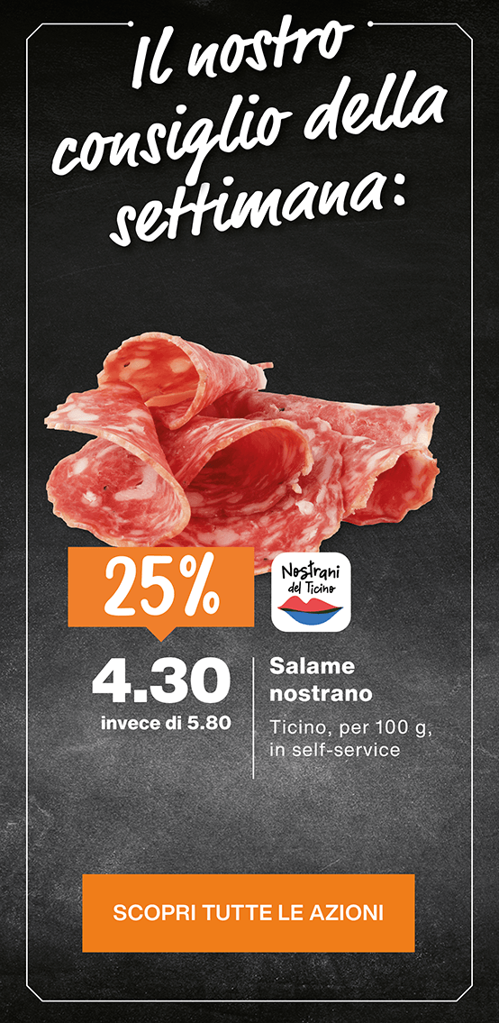 migros ticino azioni 2026 sett 28 Salame nostrano