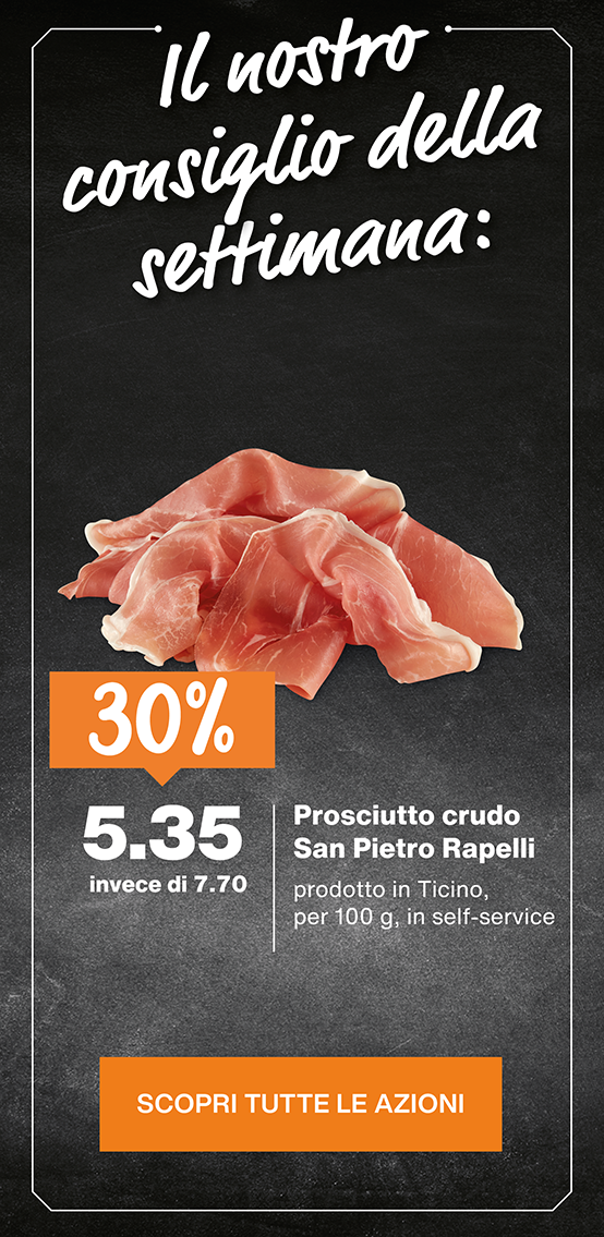 migros ticino azioni 2026 sett 38 Prosciutto crudo San Pietro Rapelli